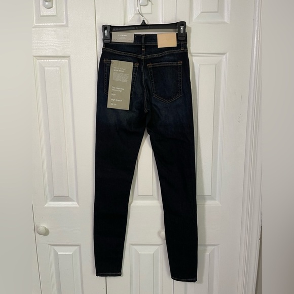 Everlane Women’s NWT The High Rise Skinny Jean size 23 Tall - Picture 2 of 7
